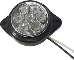 GloboStar Lumini de Volum ale Camionului 1buc 24V - Alb 115411