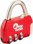 Top Tools Padlock Brass Combination 35mm 1pcs