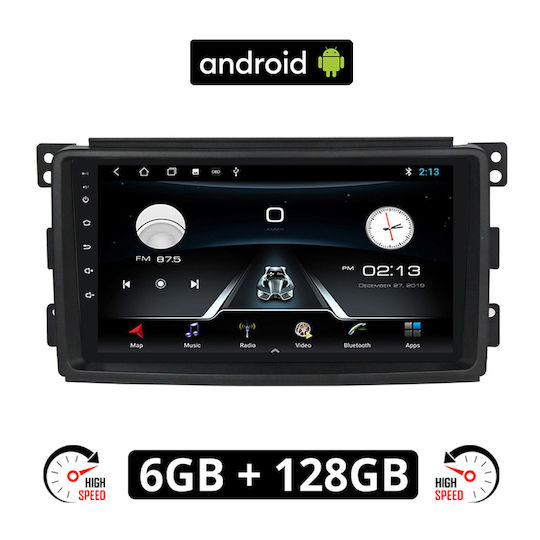 Автомобилна Аудио Система (Блутут/USB/AUX/WiFi/GPS/Apple-Carplay/Android-Auto) с Тъчскрийн 9"