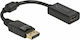 DeLock Konverter DisplayPort männlich zu HDMI weiblich 1Stück 61011