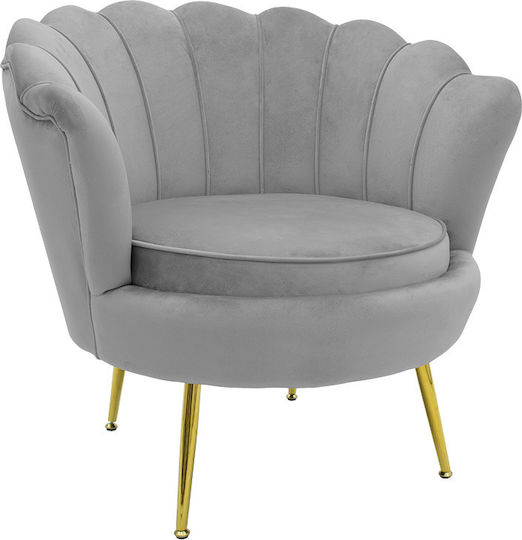 Daimon Sessel Samt Gray 79x69x78cm