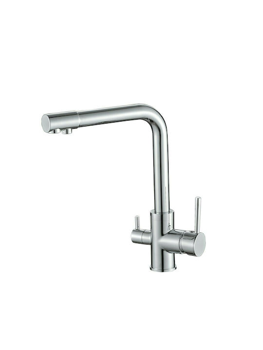 Creavit DW8700 Kitchen Faucet Counter Silver