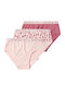 Name It Kids' Set with Briefs Pink 3pcs