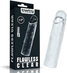 Lovetoy Flawless Clear Extensie Penis Transparent 15.5cm