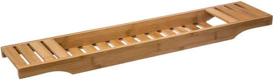 Atmosphera Ραφιέρα Μπανιέρας Bamboo 70x15x4.5cm Καφέ