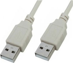 Lancom 04.001.0202 USB 2.0 USB-A male σε USB-A male Λευκό 5m