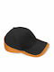 Beechfield Jockey Black / Orange