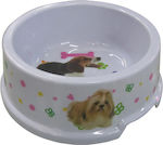 AGC Plastic Bowls Dog Food & Water White 250ml