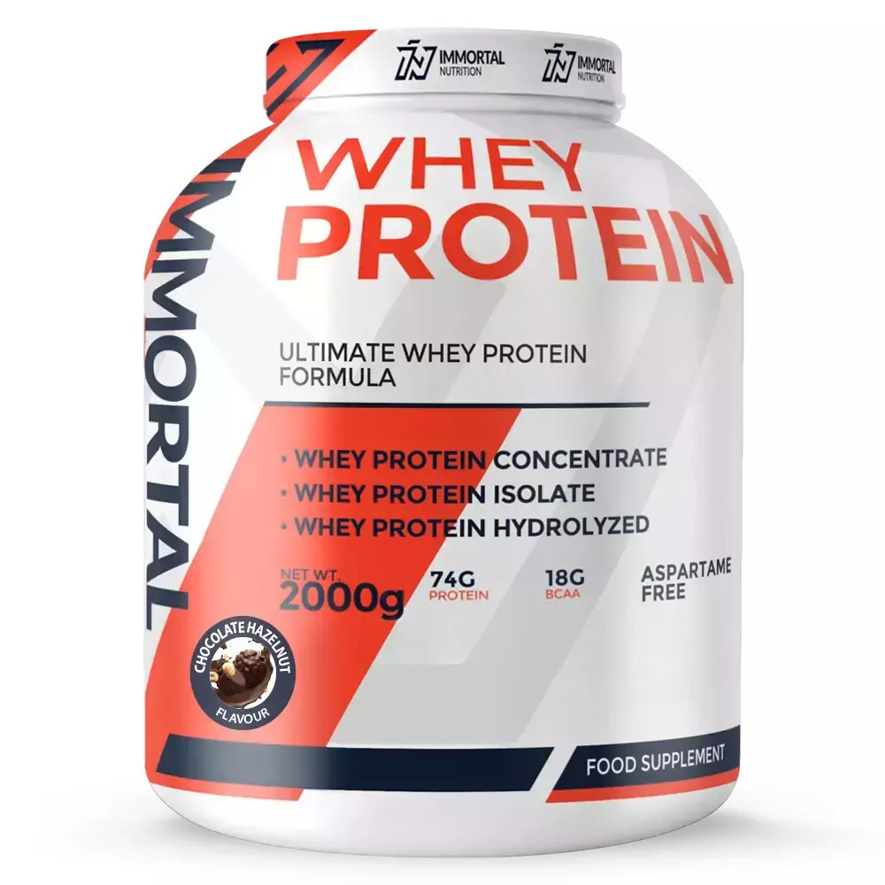 Immortal Nutrition Whey Protein 2000gr Chocolate Hazelnut Skroutz.gr