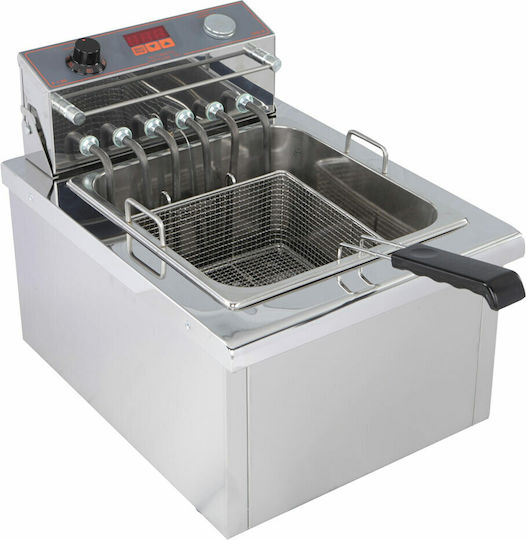 M&M equipment Elektrische Fritteuse 6.3kW Kapazität 13Es 39x59x41cm