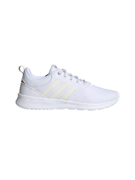 adidas QT Racer 2.0 Damen Sportschuhe Laufen Weiß