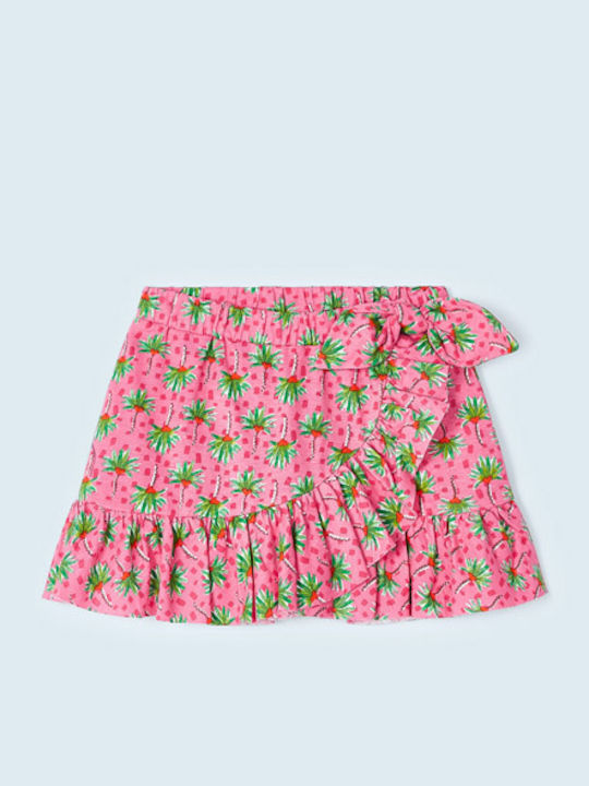 Mayoral Παιδική Φούστα Floral Ροζ
