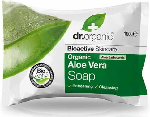 Dr.Organic Organic Aloe Vera Seife 100g