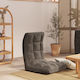 Multifunctional Bean Bag Chair Waterproof Dark Gray 50x54x58cm