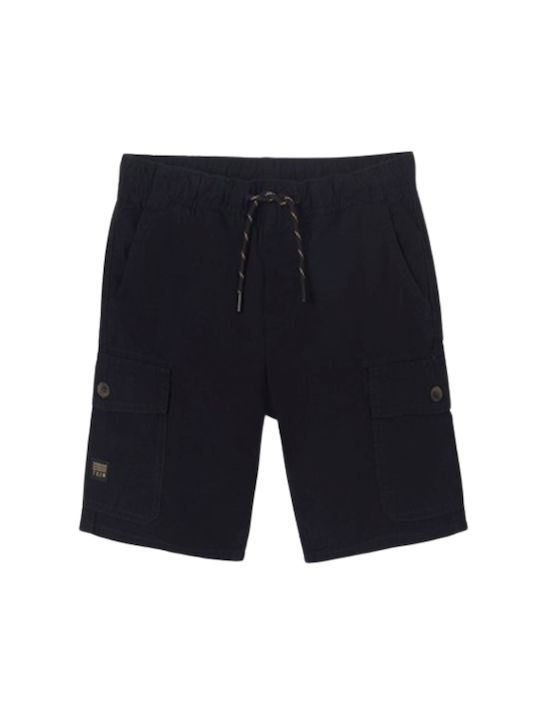 Mayoral Kids Shorts/Bermuda Fabric Black