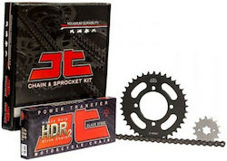 JT Sprockets Kette & Ritzel-Kit HDR (14-40-420) für Yamaha Crypton S 115