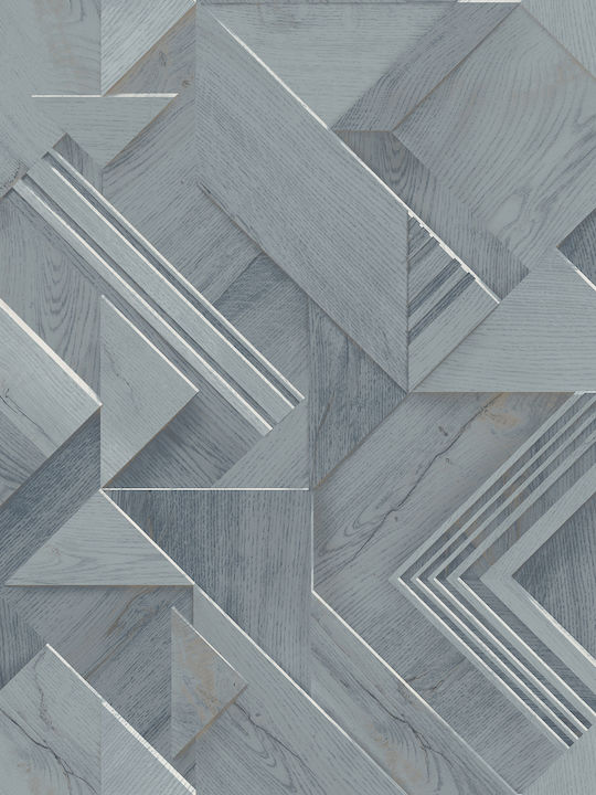 Wallpaper Onyx Vinyl Grey L1005xW53cm