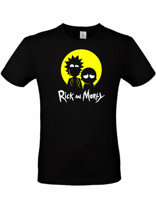 Pegasus Rick And Morty T-shirt σε Μαύρο χρώμα