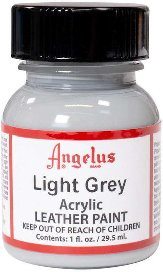 Angelus Acrylic Βαφή για Δερμάτινα Παπούτσια Light Grey 29.5ml