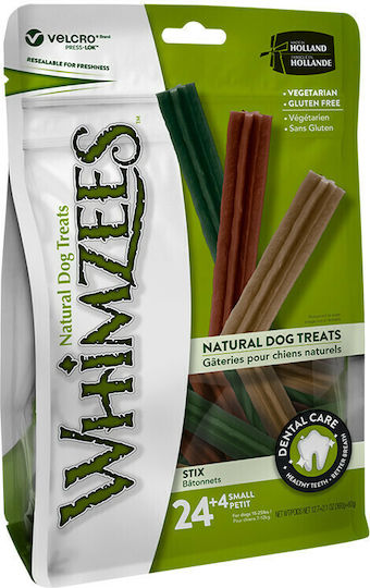 Whimzees Stix Λιχουδιά για Σκύλους κατά της Πέτρας & Πλάκας 420gr 28τμχ