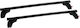 G3 Metallic Roof Bars Pacific 110cm for Opel Signum 5D Set with Roof Rack Legs Black