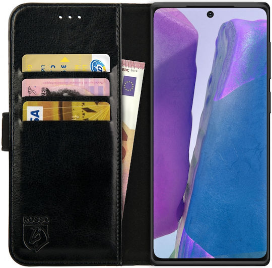 Rosso Element Wallet Piele artificială Negru (Galaxy Note 20)