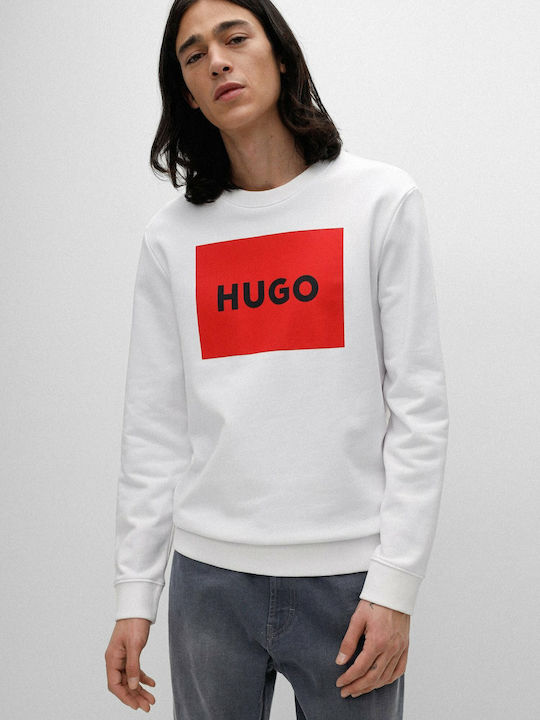 Hugo Boss Herren Sweatshirt Weiß