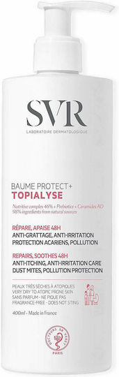 SVR Laboratoire Topialyse Balm Protect+ Nourishing Body & Face Cream for Very Dry Skin 400ml
