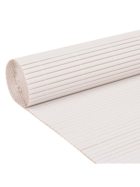 vidaXL Gard De Bambus Din Plastic 1.1x3m