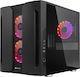 Chieftec Chieftronic M2 Gaming Mini Tower Computer Case with Window Panel Black