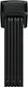 Abus Bordo 6000K/90 BK SH Bicycle Folding Lock with Key Black