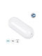 GloboStar Homie Wall-Mounted Outdoor LED Ceiling Lamp IP65 11W with Cool White Light 17x7x4.5cm
