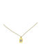 Excite-Fashion Elegant Essence Halskette mit Design Stern aus Vergoldet Silber