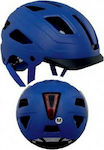 Elmo SK-348 City Bicycle Helmet with LED Light Blue