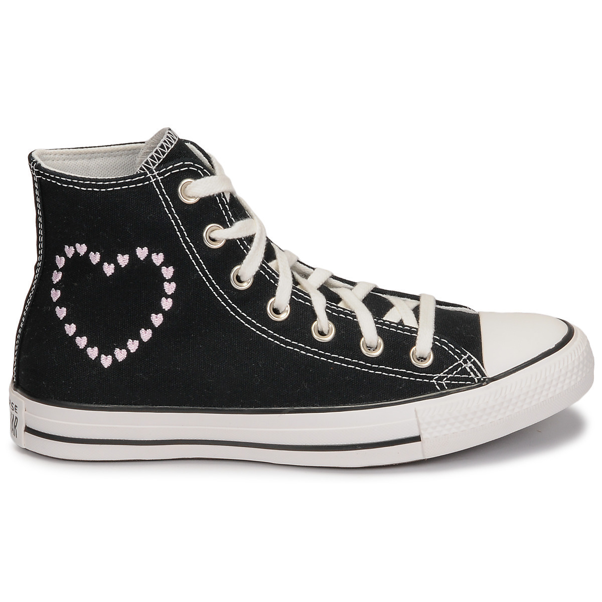 converse embroidered hearts