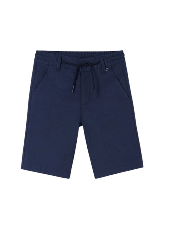 Mayoral Kids Shorts/Bermuda Fabric Navy Blue