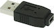 InLine Конвертор USB-A Мъжки в Мини USB Женски 1 Брой 33500A