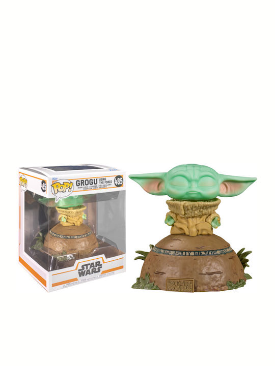 Funko Pop! Deluxe: Star Wars: The Mandalorian - Grogu Using The Force 485 Bobble-Head Special Edition