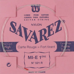 Savarez Traditionals Red High Tension Single Ny...