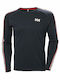 Helly Hansen Lifa Active Bluza termica pentru barbati cu maneci lungi Negru