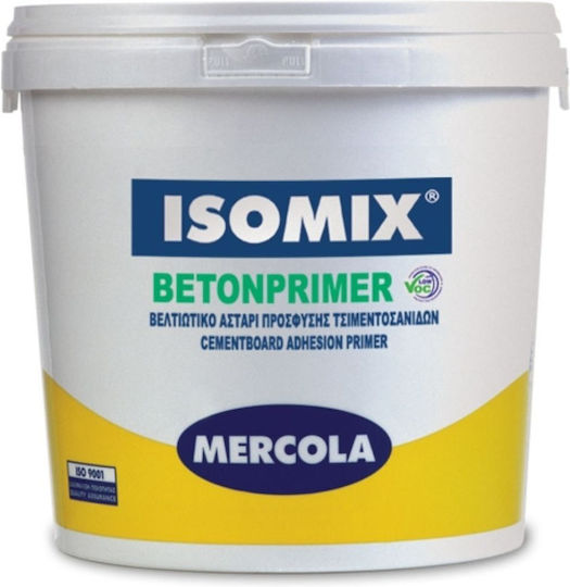 Mercola Isomix Beton Primer Primer Quartz Adhesion Primer White Suitable for Construction Materials 4kg