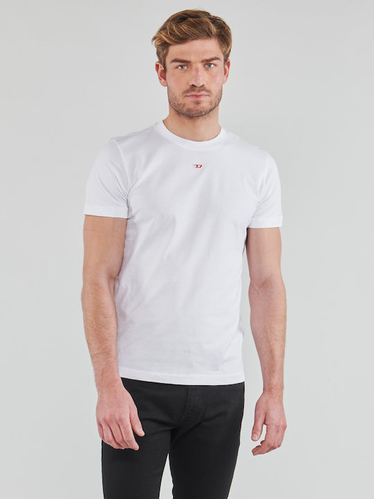 Diesel Men's Short Sleeve T-shirt White