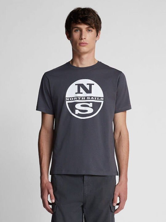 North Sails Polo Μπλούζα Κοντομάνικη Γκρι