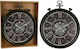 JK Home Decoration Ρολόι Τοίχου Πλαστικό Μαύρο Ø77cm