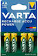 Varta Rechargeable Accu Επαναφορτιζόμενες Μπαταρίες AA Ni-MH 1350mAh 1.2V 4τμχ
