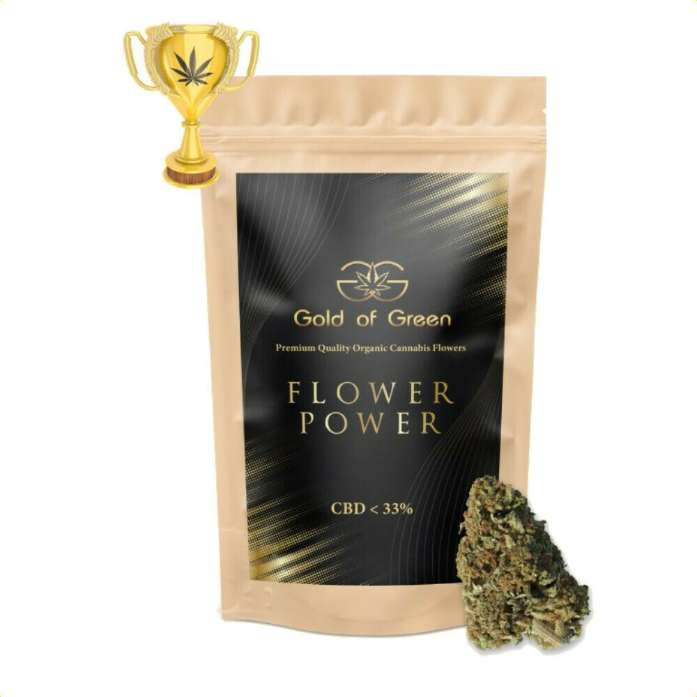 Gold Of Green Flower Power CBD 33 5gr Skroutz.gr