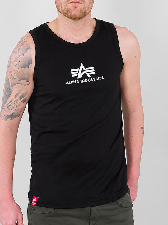 Alpha Industries Μπλούζα Μαύρη
