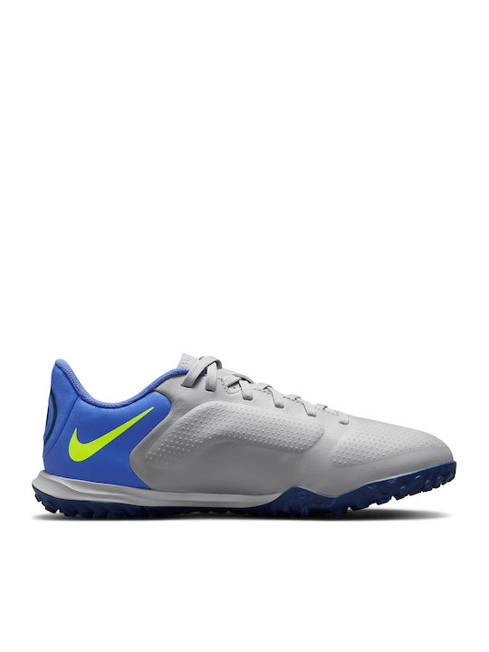 Tiempo Legend 9 Kids Turf Soccer Shoes Gray