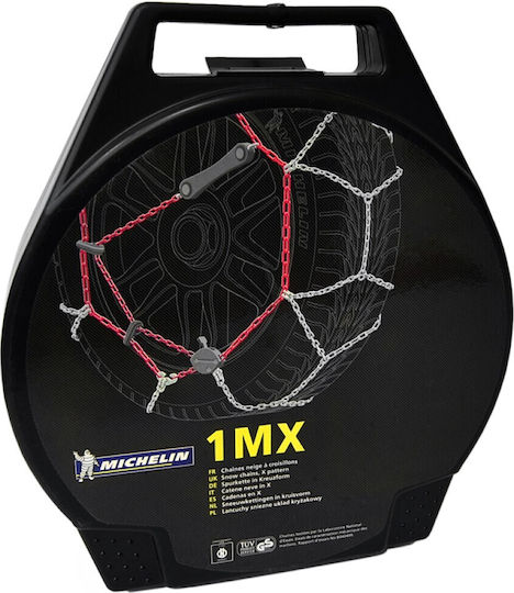 Michelin 1MX 4 Anti-slip Chains Thickness 9mm Passenger Car 2pcs