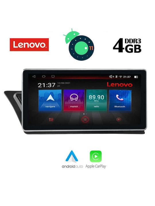 Lenovo Ηχοσύστημα Αυτοκινήτου για Audi A4 2008-2018 (Bluetooth/USB/AUX/WiFi/GPS/Apple-Carplay) με Οθόνη Αφής 10"